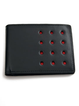 Black V-Twelve Wallet
