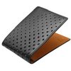 J Fold Supersonic II Leather Wallet (Black/Ruby)