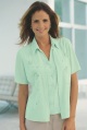 J. FRAZER two-in-one blouse