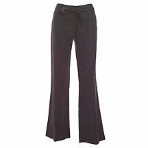 J Jeans by Jasper Conran Chocolate belted linen rich trousers