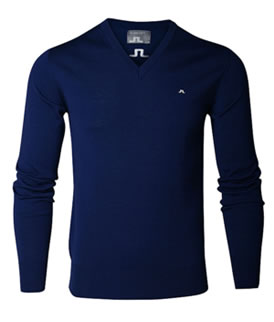 j lindeberg Autumn/Winter 09 Lymann Tour Merino Dark Blue