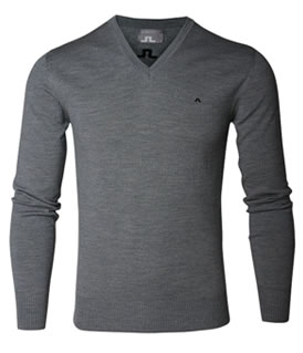 j lindeberg Autumn/Winter 09 Lymann Tour Merino Grey Melange