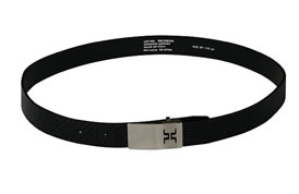 j lindeberg Autumn/Winter 09 Nisher Embossed Braid Belt Black
