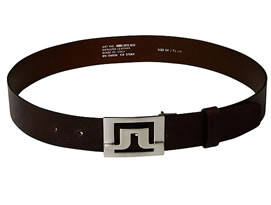 j lindeberg Autumn/Winter 09 Slater 40 Fine Snake Belt Mid Brown