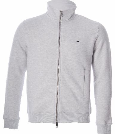J Lindeberg Jeremy Soft Sweat Full Zip Jumper In