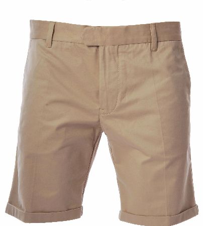 J Lindeberg Nester Cotton Satin Stone Shorts