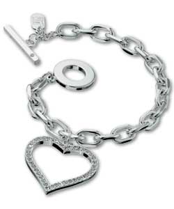 J-LO Diamante Heart Bracelet
