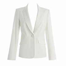 Cream tailored jacket