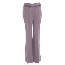 J. Taylor Lilac belted trouser