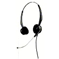 2100 Microboom Duo Business Headset with Free Curly SmartCord