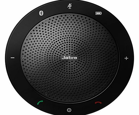 Jabra Speak 510 Wireless Bluetooth and USB Speakerphone for Smartphone Devices - Black