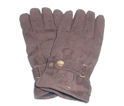 Jack & Jones brown suede gloves