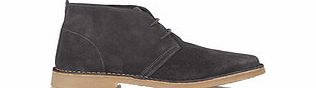 Gobi grey suede desert boots