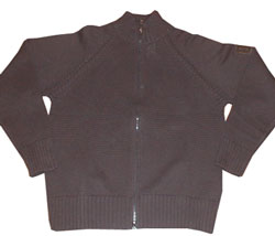 Jack & Jones Zip thru cotton cardigan