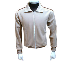 Jack & Jones Zip thru sport stripe sweat