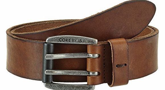  Mens Belt - Brown - Braun (Cognac / Rivet) - 75 cm