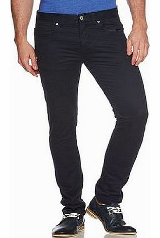 Jack and Jones Mens Tim Original Slim Jeans, Black (Black/Navy), W32/L34