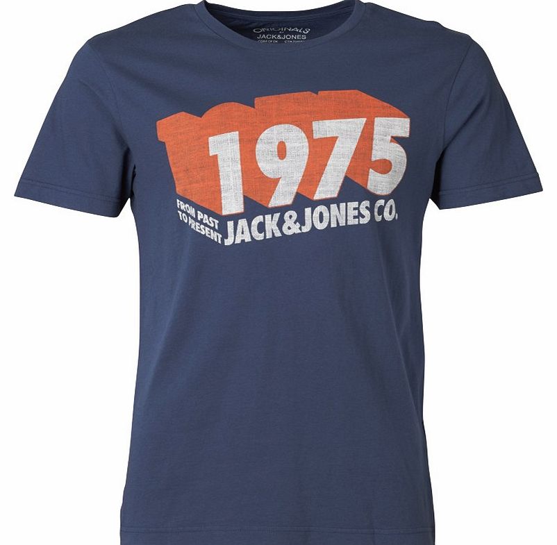 JACK AND JONES Mens Buy Always T-Shirt D-Blue