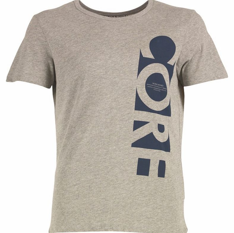 Mens Carson T-Shirt Light Grey