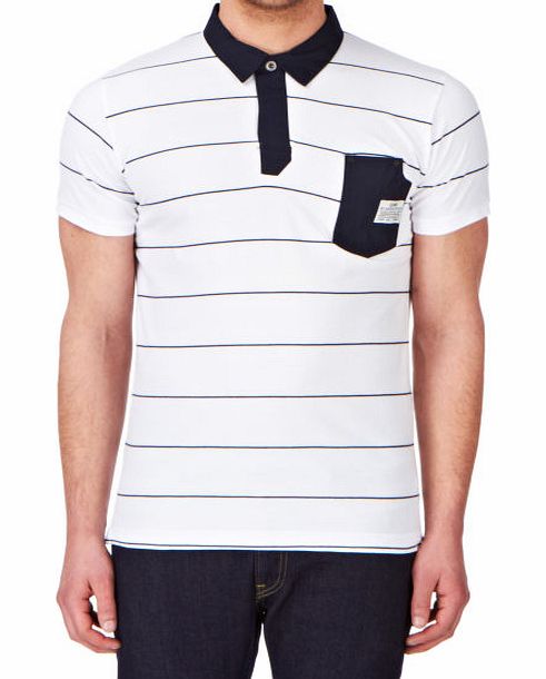 Jack and Jones Mens Jack And Jones Corey Polo Shirt - White