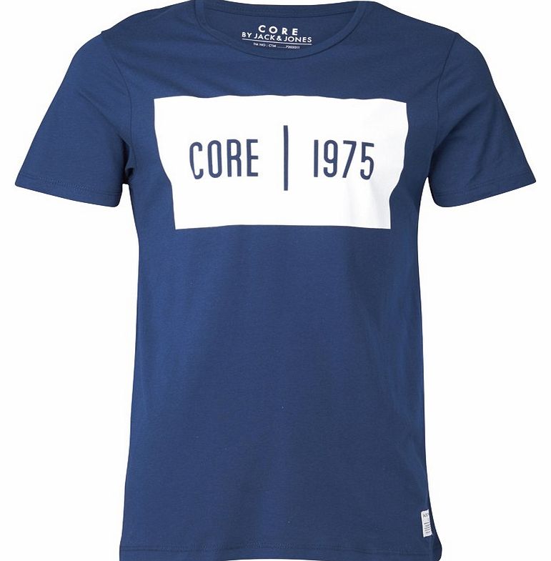 Mens JJCO Boom T-Shirt D-Blue