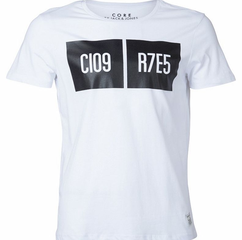 Mens JJCO Boom T-Shirt White