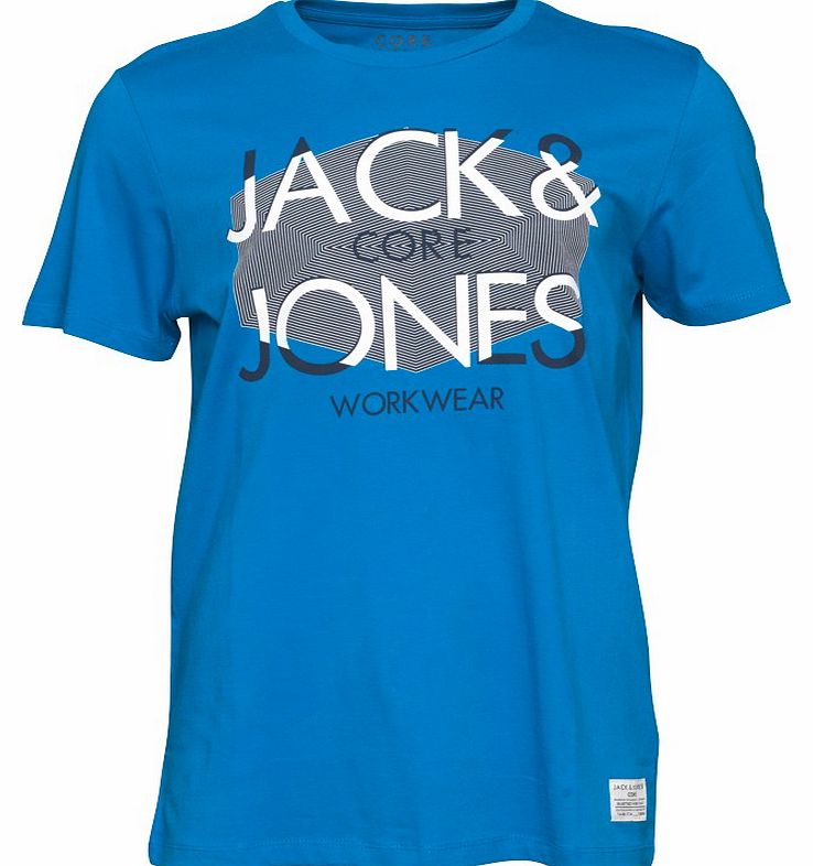JACK AND JONES Mens Passage T-Shirt Combi 1