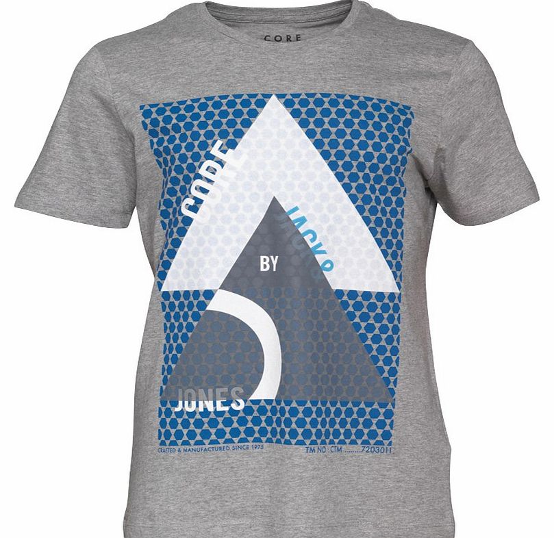 Mens Penta 2 T-Shirt Light Grey