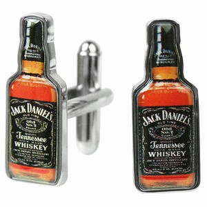 Jack Daniels Bottle Cufflinks