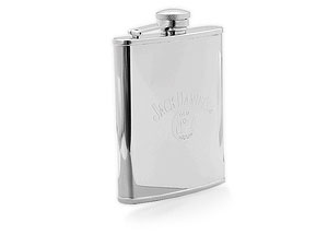 jack daniels Stainless Steel 6oz Hip Flask 014134