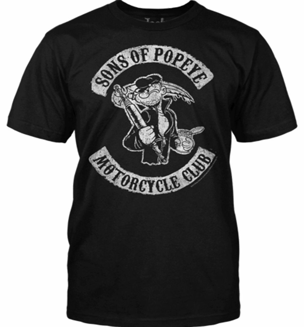 Mens Sons Of Popeye Parody T-Shirt from Jack of