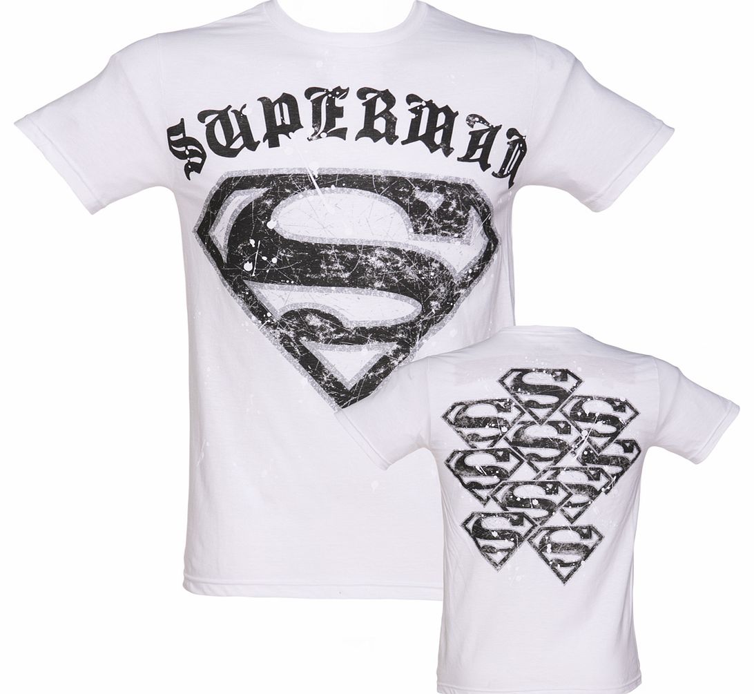 Mens Superman Gothic Logo T-Shirt from Jack of