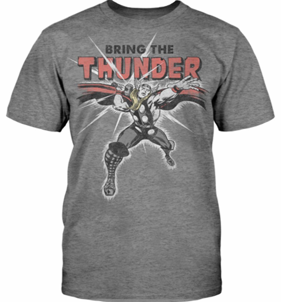Jack Of All Trades Mens Thor Bring The Thunder T-Shirt from Jack