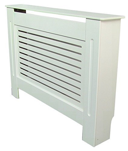 Jack Stonehouse Painted Radiator Cover Radiator Cabinet Modern Style White MDF - Small 1115 x 815 x 190mm