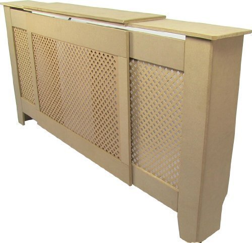 Jack Stonehouse Radiator Cover Radiator Cabinet Traditional Style MDF - Adjustable - 1300mm upto 1950mm