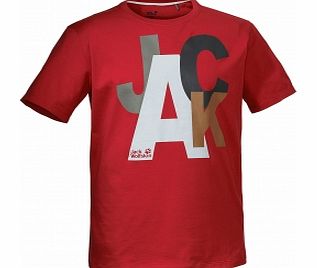 Jack Wolfskin Mixed Jack Mens T-Shirt