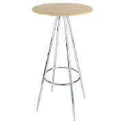 Jackson 2 Seat Bar Table, Oak Effect