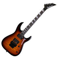 Jackson JS32Q Dinky Electric Guitar Trans Amber