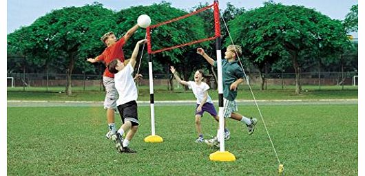 3 In 1 Badminton Volleyball and Tennis Training Game Set kids garden sport kit childrens games