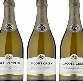 Jacobs Creek Sparkling Chardonnay Pinot Noir Non Vintage, 75 cl (Case of 3)