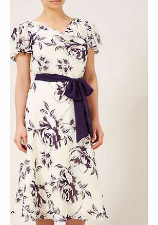 Jacques Vert Linear Print Dress