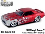 Diecast Model Chevrolet Camaro (1968) in Metallic Red (1:18 scale)