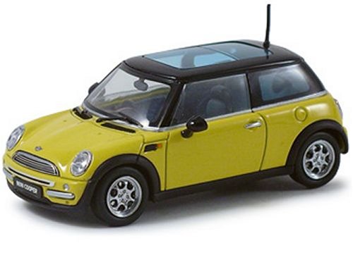 Mini Cooper in Yellow (1:43 scale)