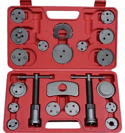 Jago BKRS02 Brake Caliper Piston Wind Back Tool Set Kit 22-pc