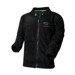 Jaguar Black Full Zip Fleece