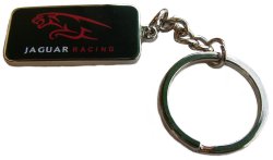 Jaguar Enamel Keyring