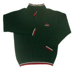 Jaguar Woven Half Zip Jumper