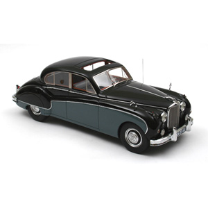 Jaguar Mk VIII 1957 - Black/pewter 1:18