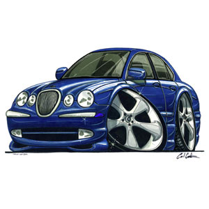 jaguar S Type - Blue T-shirt