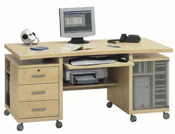 Jahnke Furniture Computer Powerline 340 Desk